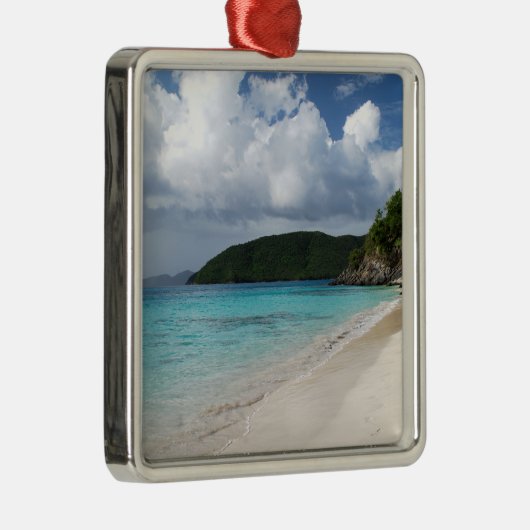 Cinnamon Bay, St. John USVI Ornament Aus Metall (Rechts)
