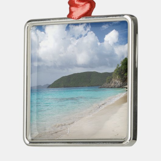 Cinnamon Bay, St. John USVI Ornament Aus Metall (Links)