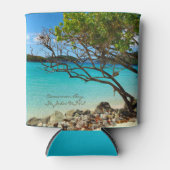 Cinnamon Bay St. John USVI Personalisiert Can Cool Dosenkühler (Vorderseite)