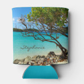 Cinnamon Bay St. John USVI Personalisiert Can Cool Dosenkühler (Rückseite)