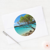 Cinnamon Bay St. John USVI Round Sticker (Umschlag)
