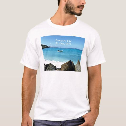 Cinnamon Bay, St. John USVI T-Shirt (Vorderseite)