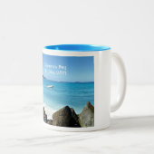 Cinnamon Bay, St. John USVI Zweifarbige Tasse (VorderseiteRechts)