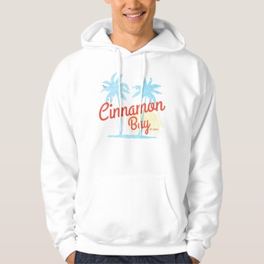 Cinnamon Bay USVI Hoodie (Vorderseite)