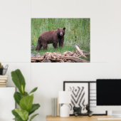 Cinnamon Bear Poster (Heimbüro)