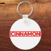 Cinnamon-Briefmarke Schlüsselanhänger (Vorderseite)