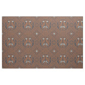 Cinnamon-Brown Byzantinische Vögel Stoff (Fat Quarter (45,7 x 55,9 cm))
