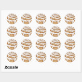 Cinnamon Bun Bakery Sticker (Blatt)