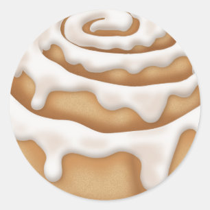 Cinnamon Bun Bakery Sticker