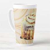 Cinnamon Bun Mornings Große Latte Tasse 17 oz (Linke Ecke)