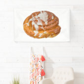 Cinnamon Bun Roll Model Banner (Insitu)