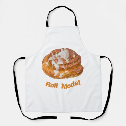 Cinnamon Bun Roll Model Schürze (Vorderseite)