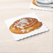 Cinnamon Bun Roll Model Untersetzer (angewinkelt)