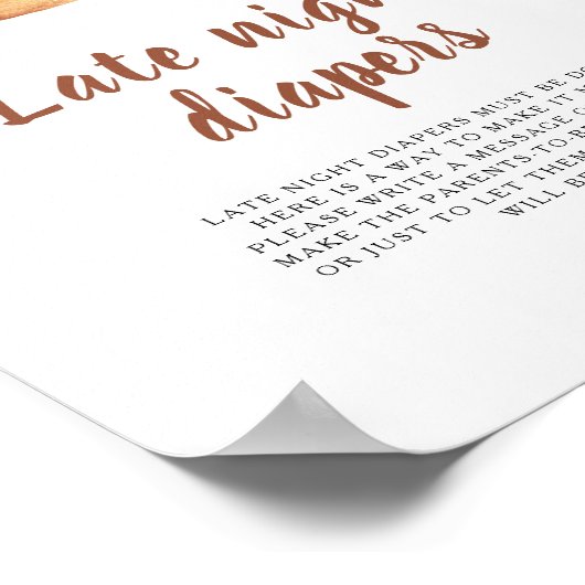 Cinnamon bun - Spätabendwindspiel Poster (Ecke)