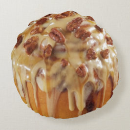CINNAMON BUN | STICKY BUN SWEET DESSERTS PILLOW RUNDES KISSEN