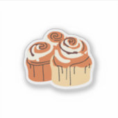 Cinnamon Buns Aufkleber (Vorderseite)