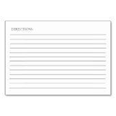 Cinnamon Buns Rezept Tischnummer (Rückseite)