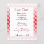 Cinnamon Candy Hearts Red and Pink Flyer (Hinten)