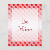 Cinnamon Candy Hearts Red and Pink Flyer (Vorne)