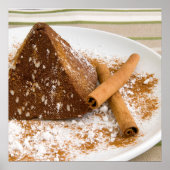 Cinnamon Chocolate Cake Dessert Poster (Vorne)