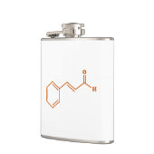 Cinnamon Cinnamaldehyd Molekulare chemische Formel Flachmann (Links)