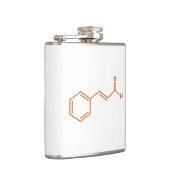 Cinnamon Cinnamaldehyd Molekulare chemische Formel Flachmann (Rechts)