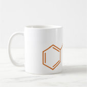 Cinnamon Cinnamaldehyd Molekulare chemische Formel Kaffeetasse (Links)