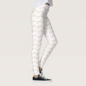 Cinnamon Cinnamaldehyd Molekulare chemische Formel Leggings (Rechts)