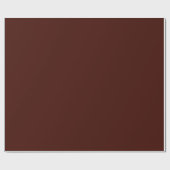 Cinnamon Color Background Dunkler Maroon Red Spicy Geschenkpapier (Flach)
