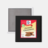 Cinnamon Condition Holiday Spice Group Kosten Magnet (Vorderseite/Rückseite)