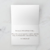 "Cinnamon Dessert Pizza" Get Well Card Karte (Innenseite)
