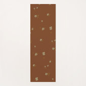 Cinnamon Ditsy + Jewel Tonsea Glass Schachbrett Yogamatte (Vorderseite)