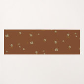 Cinnamon Ditsy + Jewel Tonsea Glass Schachbrett Yogamatte (Vorderseite (Horizontal))