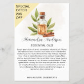 Cinnamon Essential Oils Aquarell Flyer (Vorne)