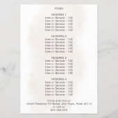 Cinnamon Essential Oils Aquarell Flyer (Hinten)