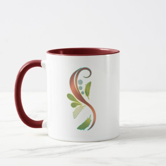Cinnamon Green Cheek Conde Tasse (Links)