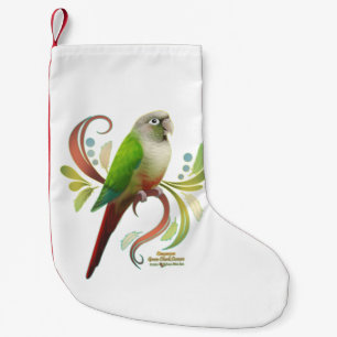 Cinnamon Green Cheek Conture Kleiner Weihnachtsstrumpf