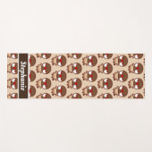 Cinnamon Java Sparrow Yogamatte (Vorderseite (Horizontal))