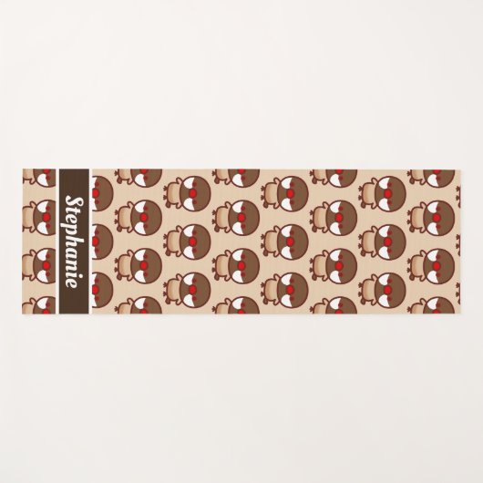 Cinnamon Java Sparrow Yogamatte (Vorderseite (Horizontal))