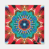 Cinnamon Kaleidoscope Magnet (Vorne)