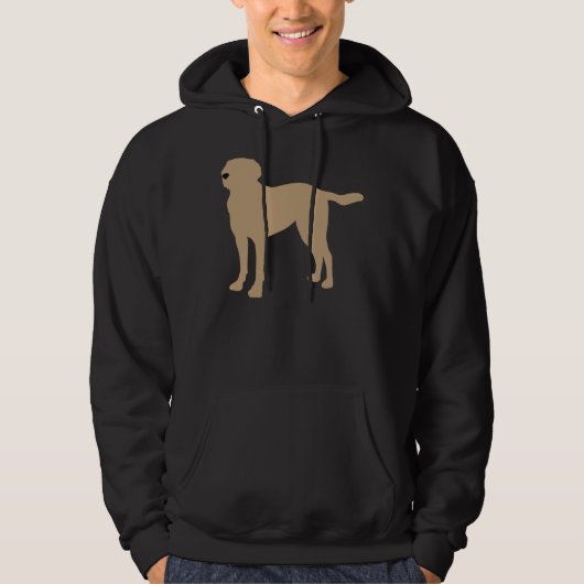 Cinnamon Labrador Hoodie (Vorderseite)