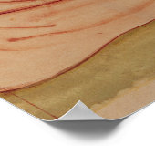 Cinnamon Merchant von "Tractatus de Herbis" Poster (Ecke)