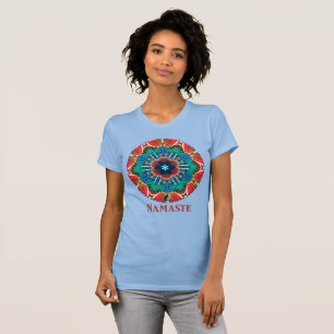 Cinnamon Namaste Kaleidoscope T - Shirt
