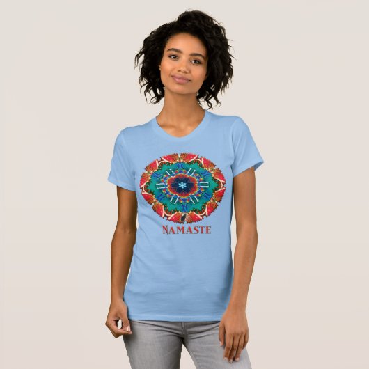 Cinnamon Namaste Kaleidoscope T - Shirt (Vorne ganz)