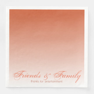 Cinnamon Orange Designer Serviette