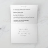 Cinnamon Pinecone & Kaffee Rezept Weihnachtskarte Karte (Innenseite)