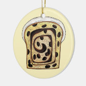 Cinnamon Raisin Brot Loaf Backen Breadmaking Keramik Ornament (Links)