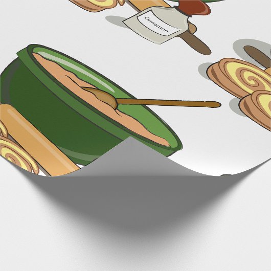 Cinnamon Roll Backingredients Gemütliche Küche Geschenkpapier