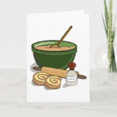 Cinnamon Roll Backingredients Gemütliche Küche Karte (Vorderseite)