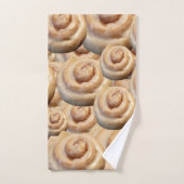 Cinnamon Roll Badhandtuch Set (Handtuch)